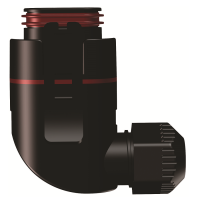 Spare, Plug cpl. (Angle) ALPHA ШТЕКЕР Alpha, УГЛОВОЙ, ИЗГИБ 90°