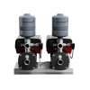 Насосная установка CMBE TWIN 3-62 Schuko, 1x230 В, 50/60 Гц, 1210 Вт, вход/выход Rp 1" PN10, кабель-1,5 м, корпус и колесо-нержавеющая сталь, Grundfos