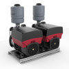 Насосная установка CMBE TWIN 3-62 Schuko, 1x230 В, 50/60 Гц, 1210 Вт, вход/выход Rp 1" PN10, кабель-1,5 м, корпус и колесо-нержавеющая сталь, Grundfos